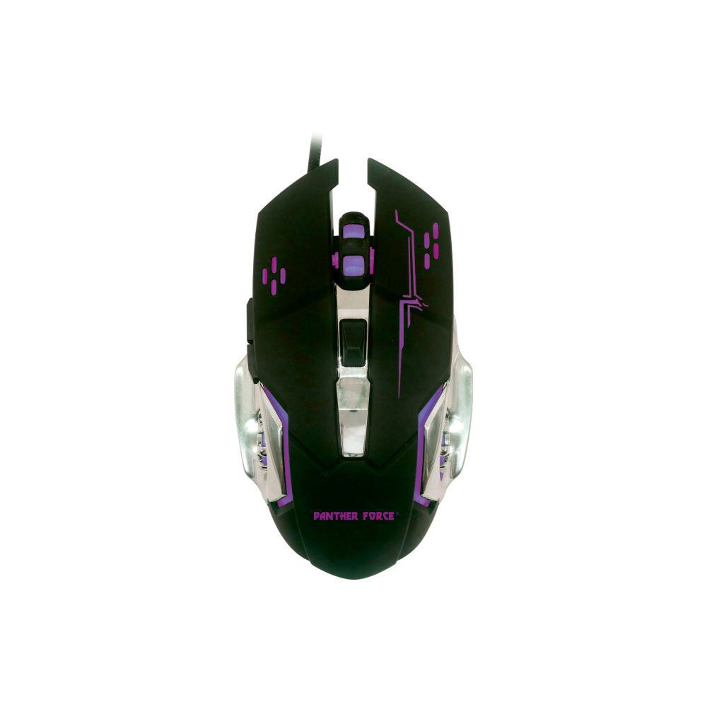 Panther Force Mechanical Gaming Keyboard & Mouse Combo - PF138 - RGB Backlighting, Adjustable DPI, Ergonomic Design, Durable Build, High-Precision Performance Panther Force Mechanical Gaming Keyboard & Mouse Combo - PF138 - RGB Backlighting, Adjustable DPI, Ergonomic Design, Durable Build, High-Precision Performance